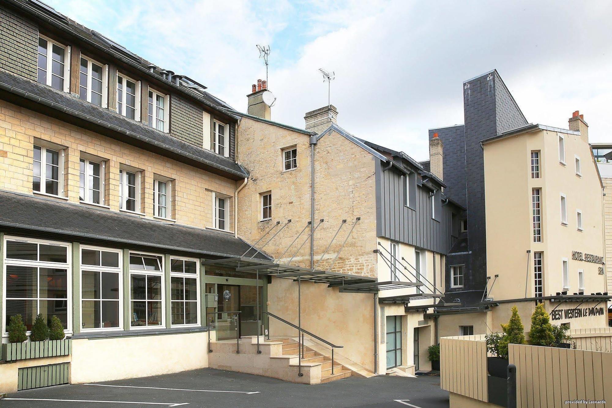 Hotel Restaurant Le Dauphin Et Le Spa Du Prieure Caen Exterior foto