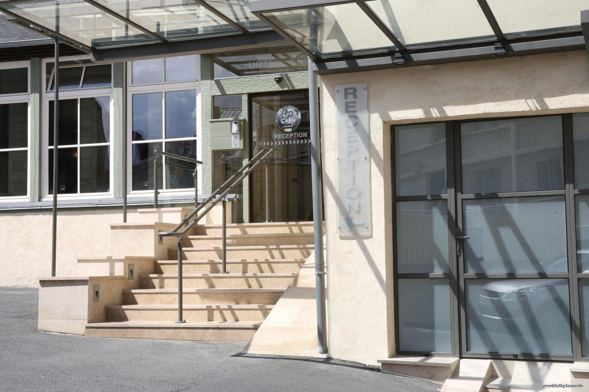 Hotel Restaurant Le Dauphin Et Le Spa Du Prieure Caen Exterior foto