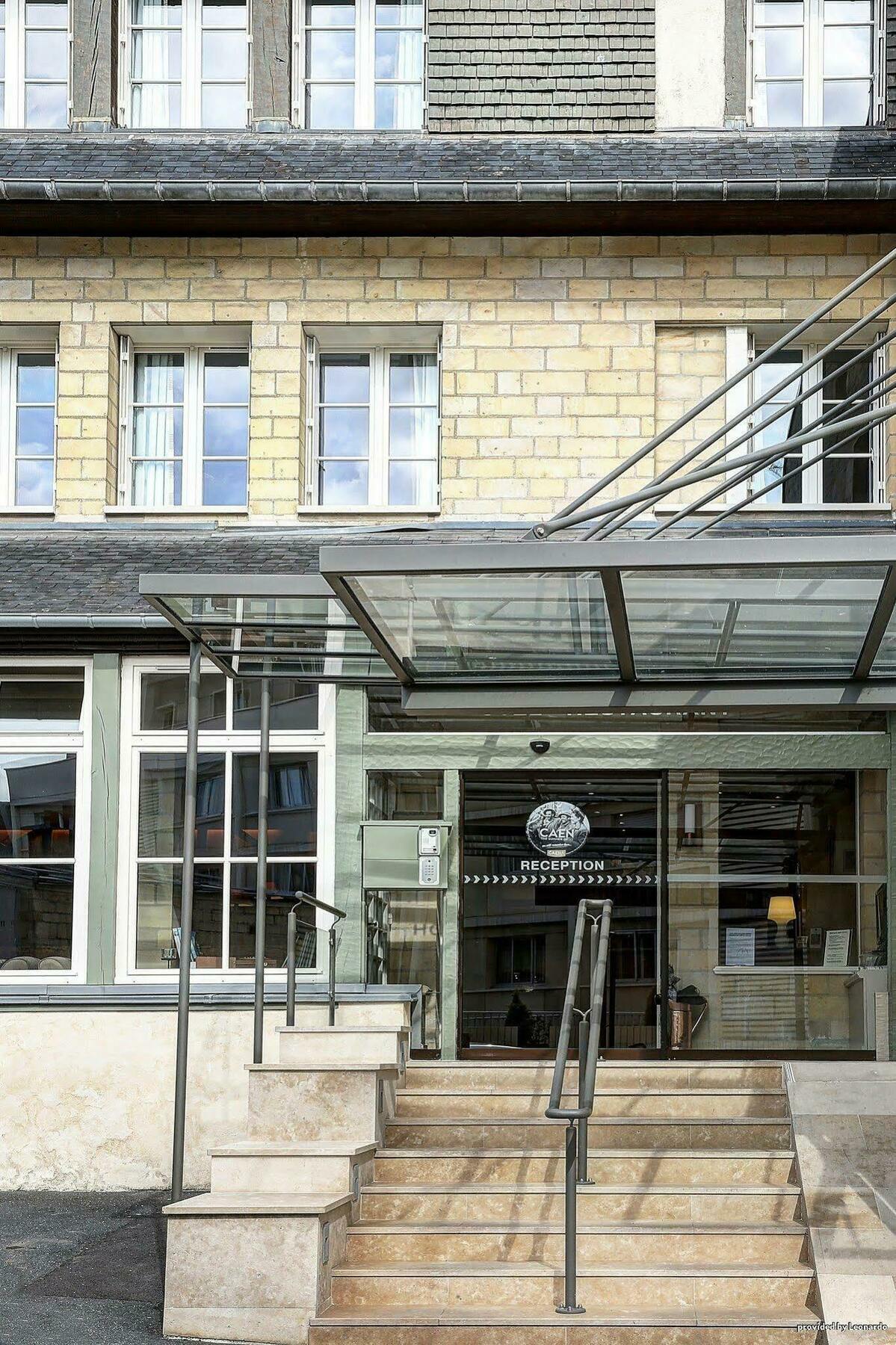 Hotel Restaurant Le Dauphin Et Le Spa Du Prieure Caen Exterior foto